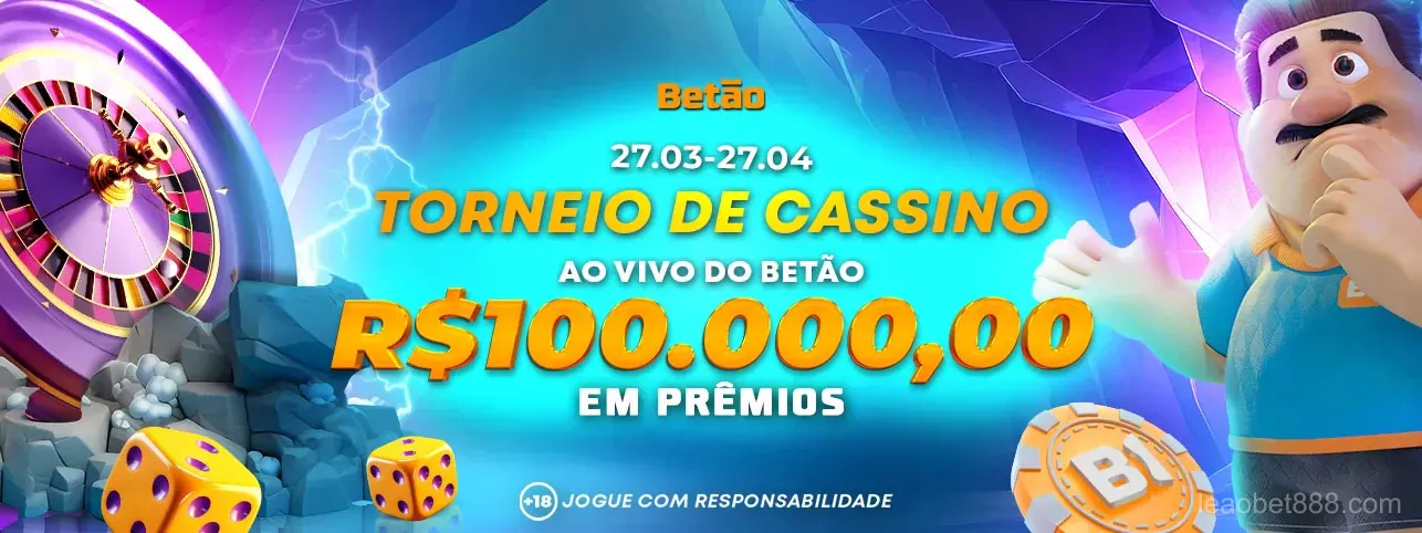 Bônus de boas-vindas de até R$ 500 no Leao Bet